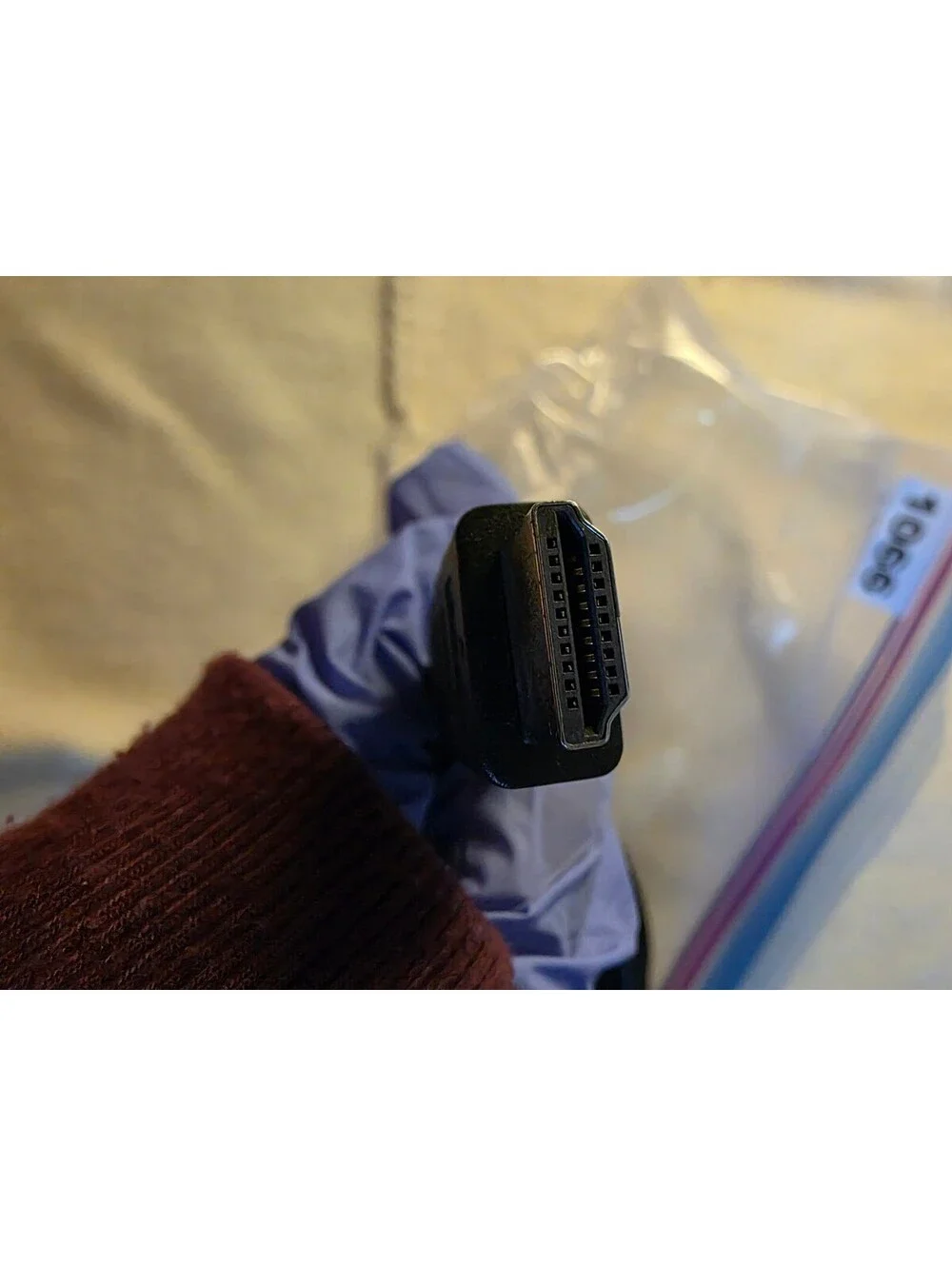 10-Foot HDMI Male-to-Male Cable Black TV Monitor Gaming Cord